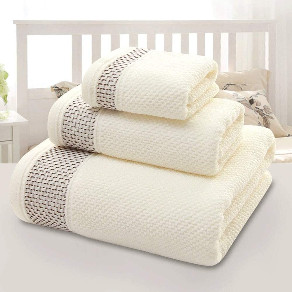 Serviettes en coton 3 pièces pour en finir avec la peau humide
