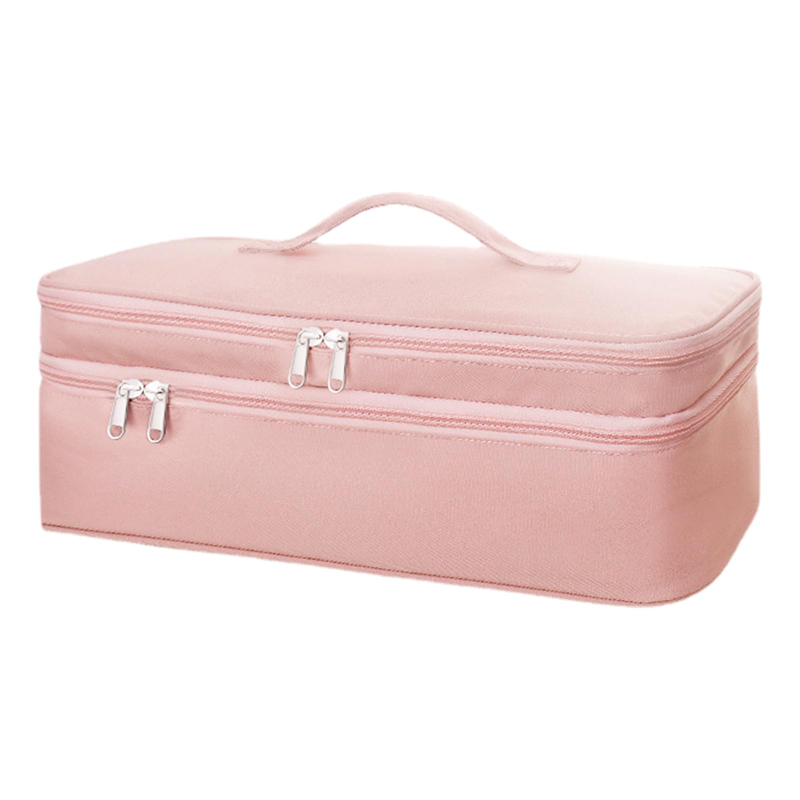 Bolsas para cepillos de pelo para viajes – Material duradero de doble capa | Estuche de viaje para herramientas para el cabello | Organizador de almacenamiento de cepillos de pelo portátil con almohad — view 11