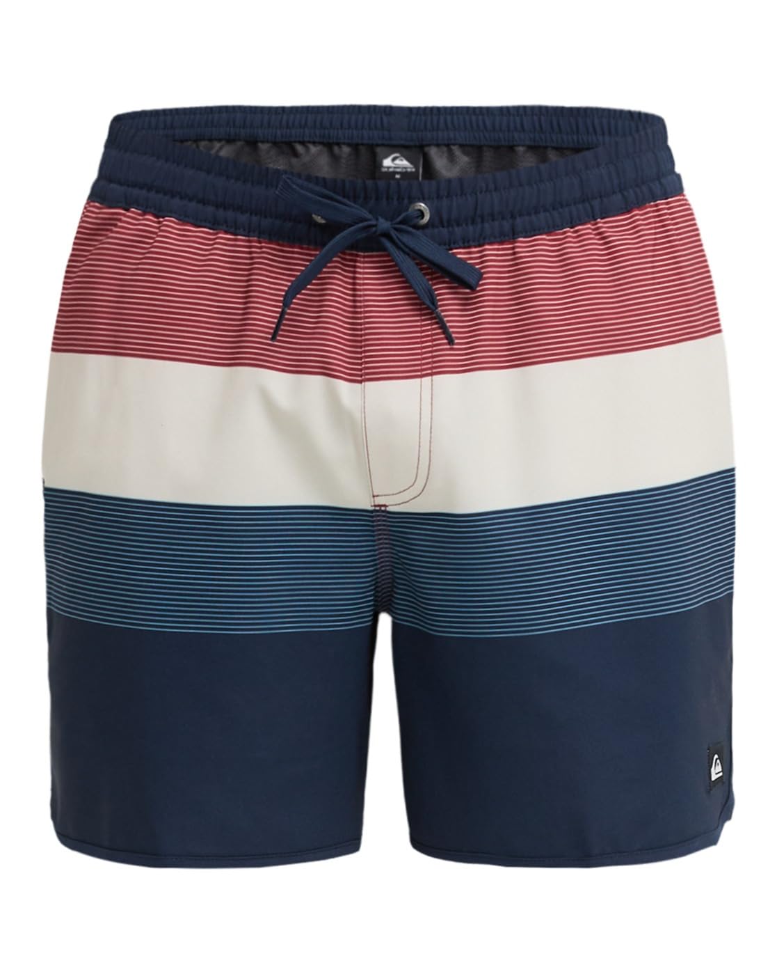 Quiksilver Stretch Scallop Volley 16" - Short de Natación - Hombre - Azul.