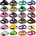 squaregarden Survival Paracord Bracelet Outdoor Wraps Emergency 350 Parachute Bracelet 9inch Pack of 2