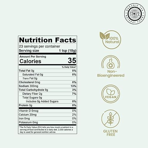 Vista 150 de Orgullo de India, paquetes de especias indias orgánicas