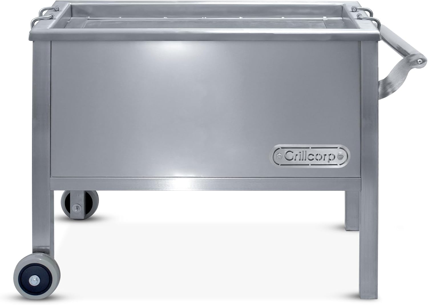 Medium Roasting Box – 100% Stainless Steel Caja China Pig Roaster with Fiberglass Insulation & Drain Valve |Ready to Use| Efficient Cooking| Holds 6 Chickens or 22 lbs| Outdoor BBQ Grill