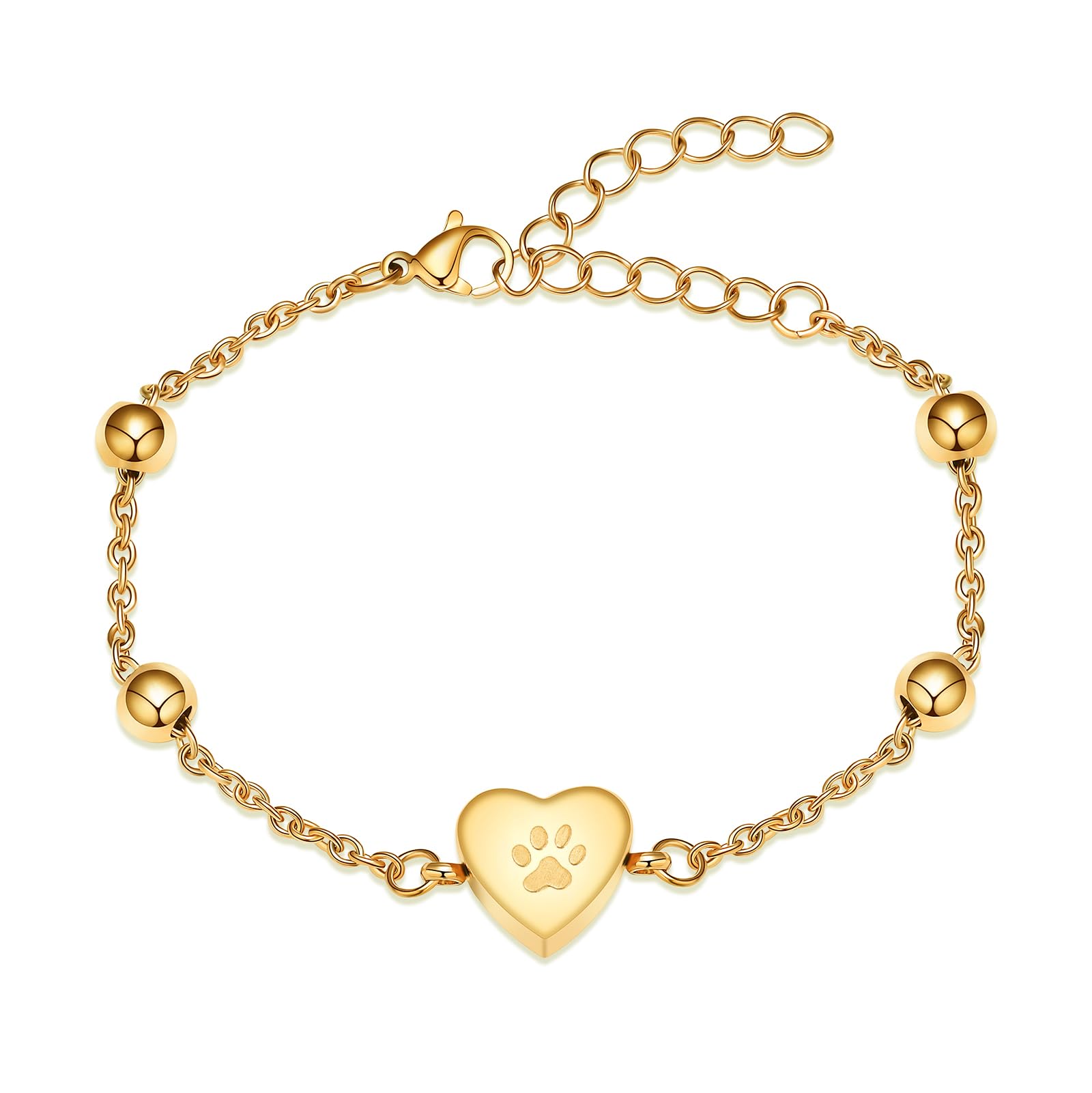 zeqingjw Pet Paw Urn Bracelet - memorials and funerary pet | Mubboo