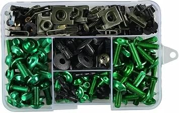 195PCS Motorcycle Windscreen Fairing Bolts Fastener Clip Screws Kit, For Yamaha XJ6 Diversion XJ6N XJ 6N FZ6 FZ6R