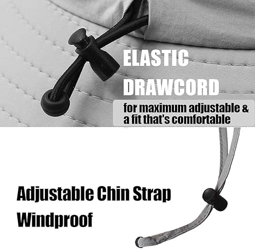 Miniatura 5 de Sombreros de sol para hombres y mujeres, sombrero de pescador impermeable con protección UV UPF 50