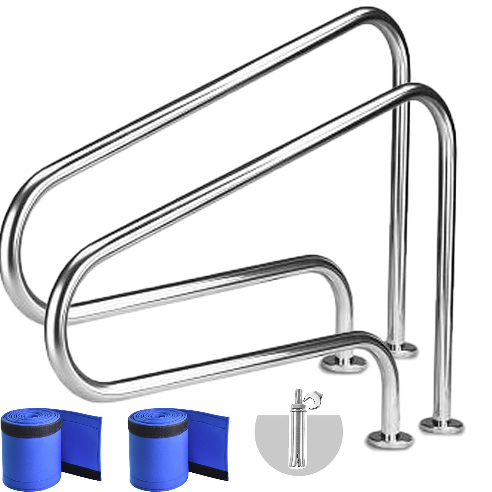 Buy Staircase Handrails Pool Hand Rail Easy Hand Stainless Steel Grab