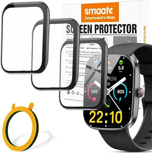 3D Screen protectors Compatible with Kuizil T70 1.91 inches smartwatch,