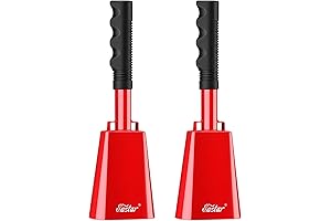 Eastar Football Bell for Games: 10" Precision Sound Enhancers