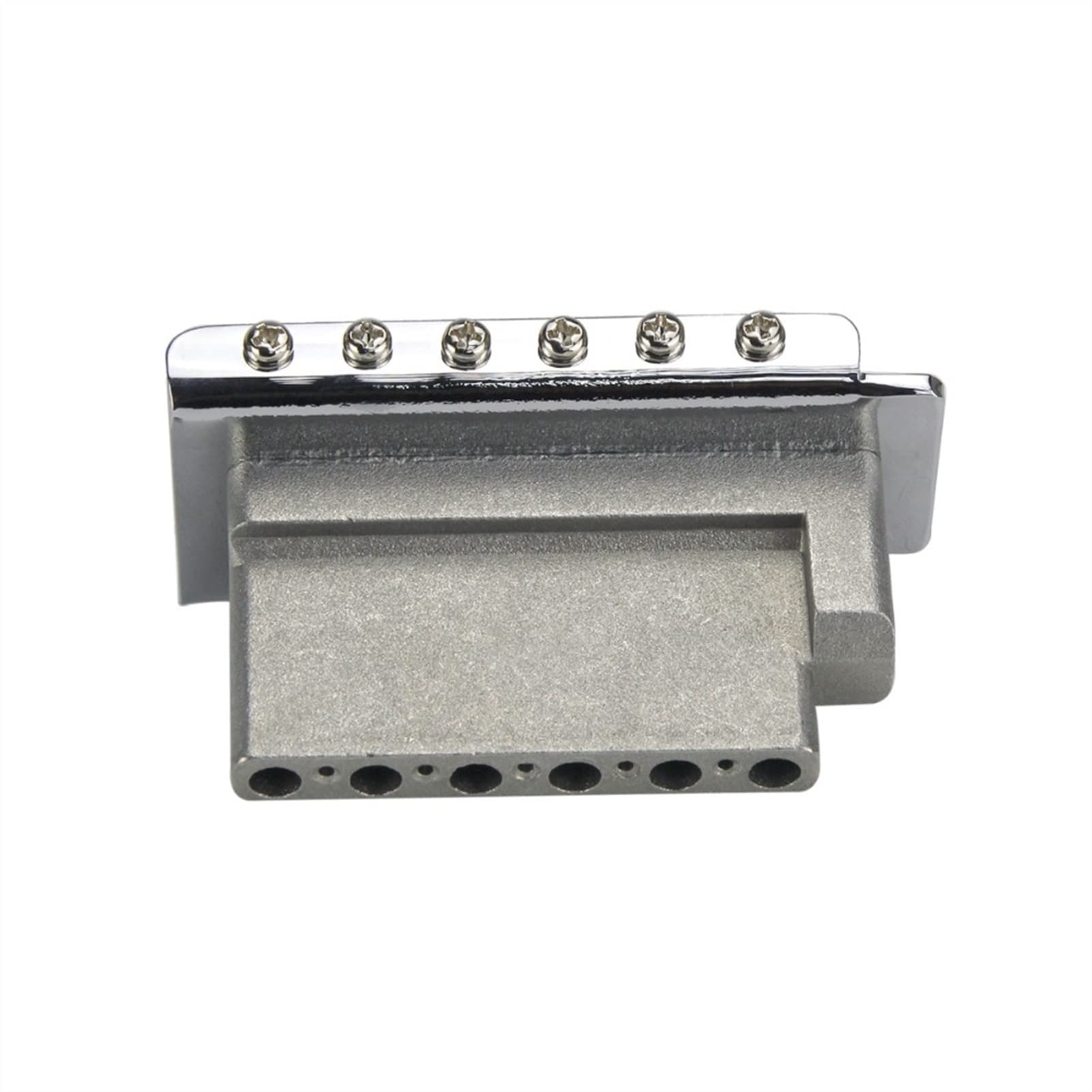FLFL Calidad De Guitarra Eléctrica Puente Tremolo Puente Sistema Chrome para Piezas De Guitarra De Estilo Strat Sistema Puente Guitarra