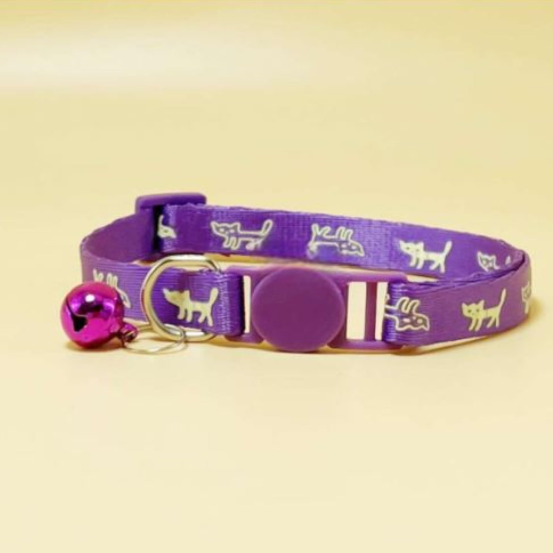 PSK PET MART Reflective Collar Glow-in-The-Dark Visibility Reflective Light-up cat Collar for Small Breeds Puppy Kitten Rabbit (B0CYSYPZTK) Amazon Price History, Amazon Price Tracker