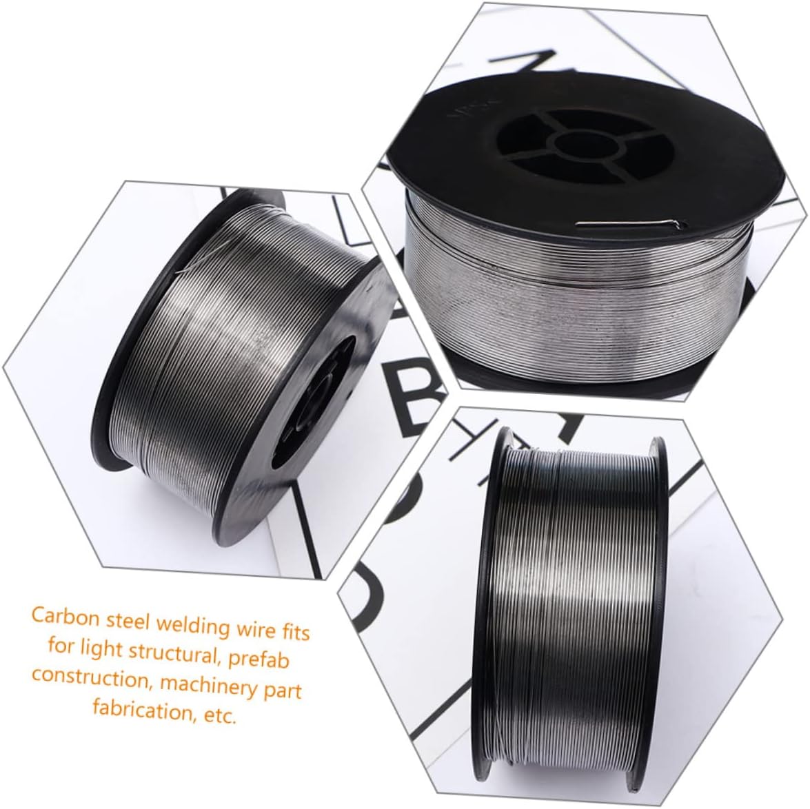 1Roll Gasless Flux Core Welding Wire for Carbon Steel No Clean Flux Low Splatter Welding Wire for Efficient Welding