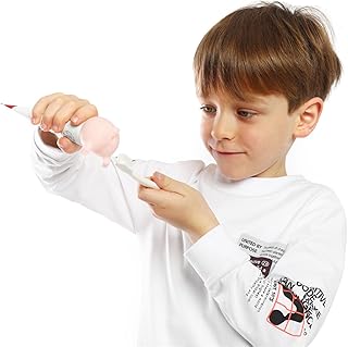 Pooping Pig Butt Toothpaste Topper Poop Toothpaste Dispenser,Mr.&Ms.Pig Butt Toothpaste Squeezer,Safe Nature Rubber with Stopper-One Color