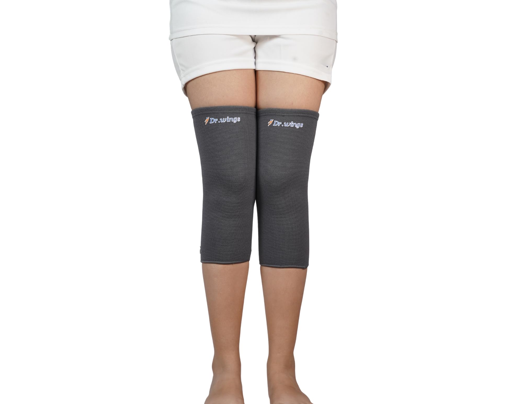 Dr.Wings Knee Cap for Knee Support, 4 Way Stretchable Orthopedic Knee Cap with Breathable Fabric, Soft Lightweight Ergonomic Fit for Daily Use, Black (S–XXL) (L)-image-22