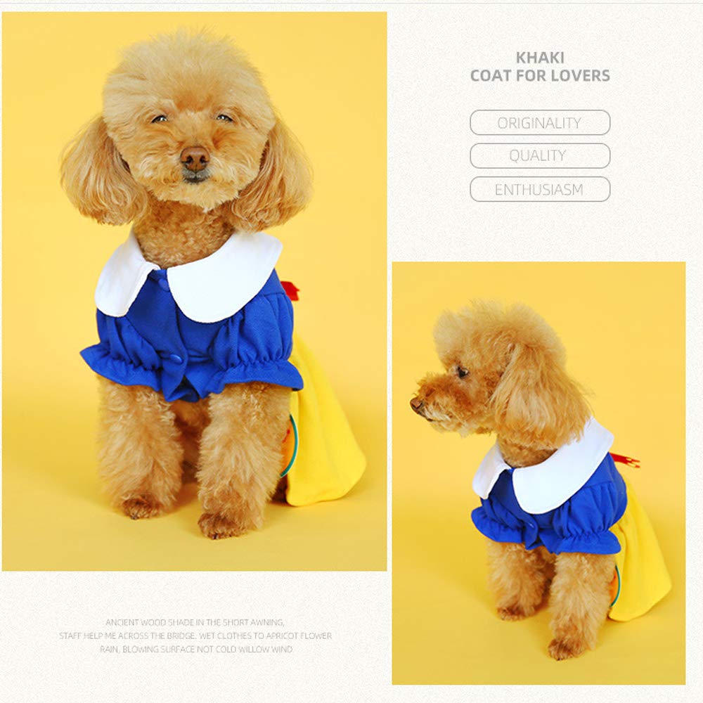 Amazon | POTATO 犬服ワンピースペット服 小型犬 ドレス お姫様風 猫服
