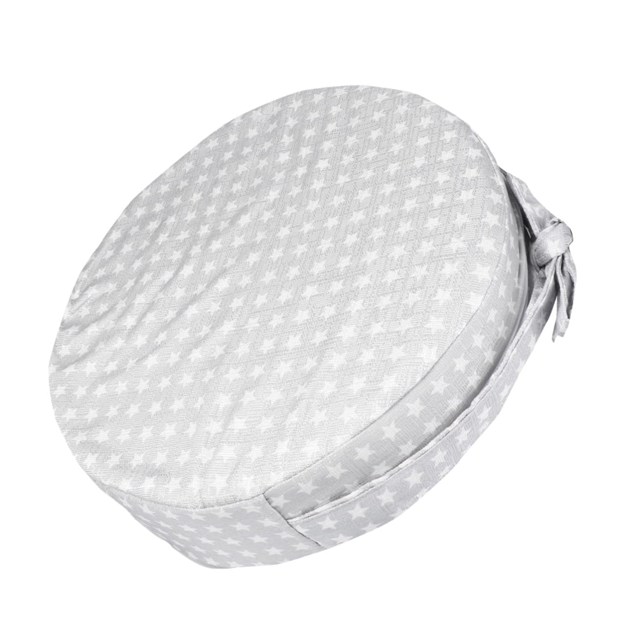 Cuscino Rialzo Rotondo per Seggiolone Bambini, Argento