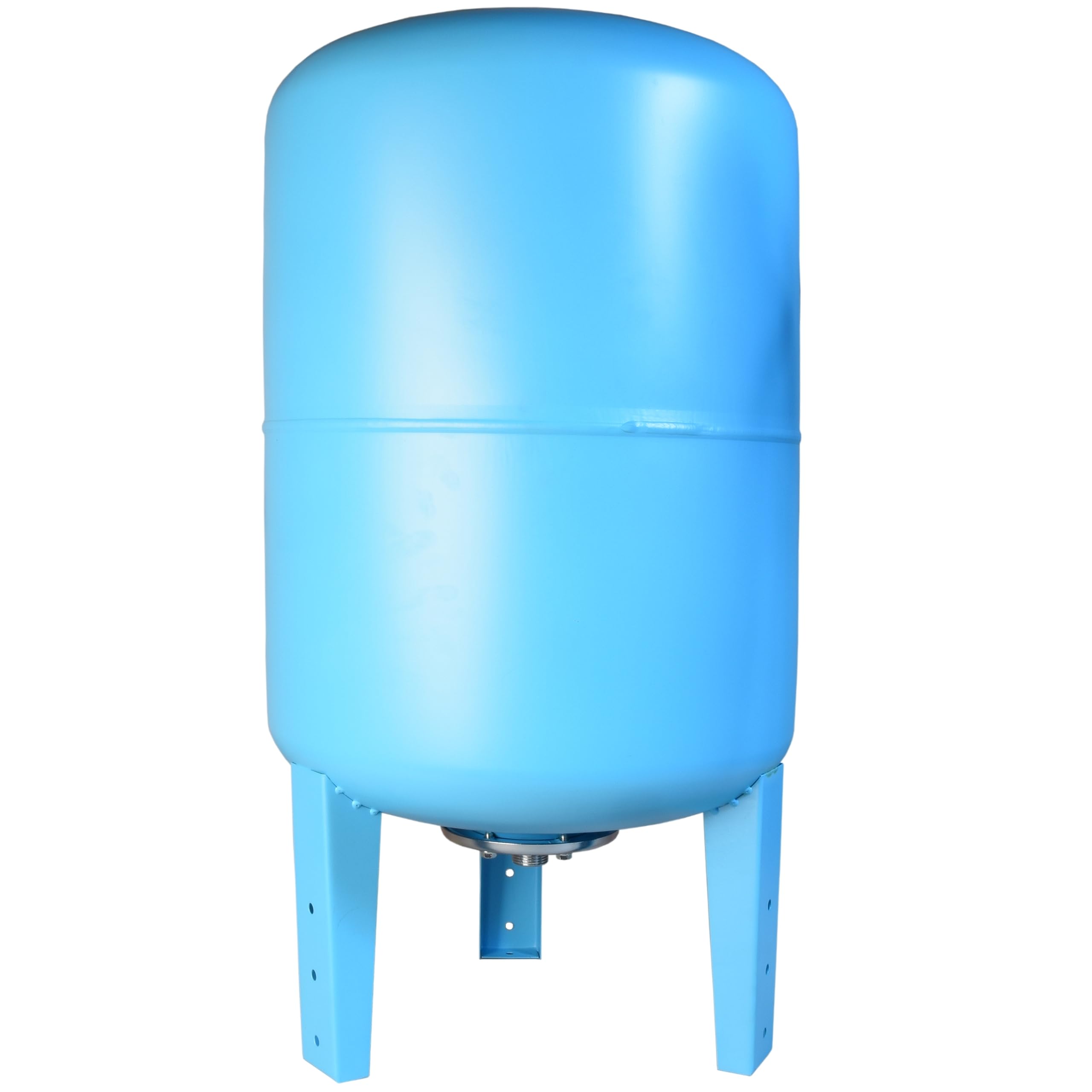 Serbatoio a Pressione 100L - per Impianti Idrici e Sistemi Autoclave - con Membrana EPDM - Vaso di Espansione - per Pompa Domestica Pompa per Pozzo - Attacco da 1" - Acciaio - Verticale 100 Litri