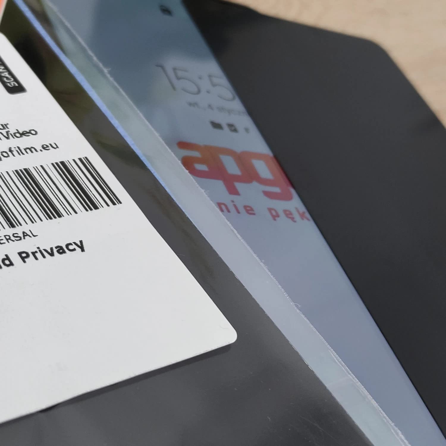 Apgo Hybrid Privacy Displayschutz Für Trimble TDC600 – Matt, Kratzfest, Sichtschutz Ab 45°, Full Glue