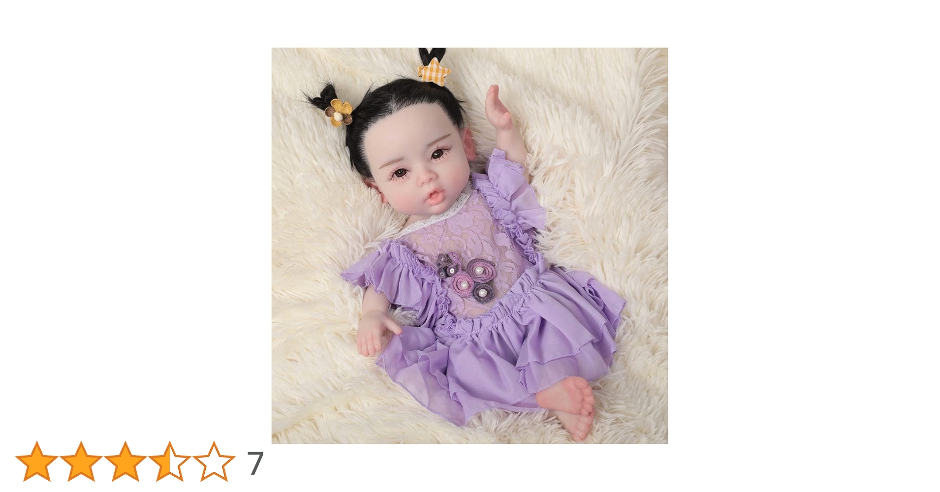 リアル新生児サイズ　フルシリコン リボーンドール　女の子♡ Amazon | YRZGSAWJ 赤ちゃん人形 リボーンドール 女の子 36cm