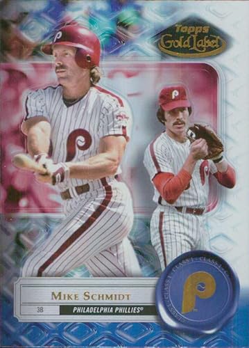 2022 Topps Gold Label Class 1#26 Mike Schmidt Philadelphia Phillies Baseball Card - GotBaseballCards