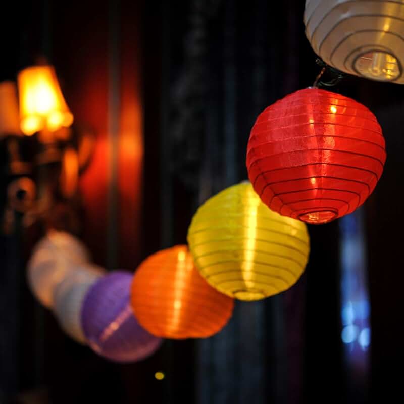 chinese lantern string lights