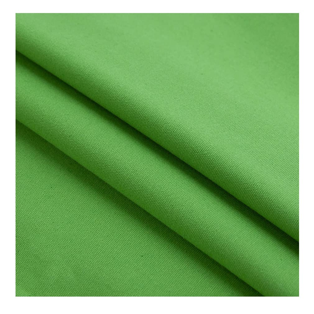 Tela de Lino Tela de Lino Natural Tela para Ropa Tela de Costura de Lino para Ropa artesanía Maceta decoración y Mantel Cortinas Patchwork (Color : Light Green, Size : 1.5x2m)