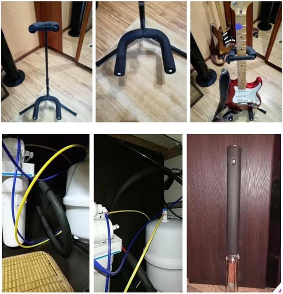 Pipe Insulation Tube, 34mm Sponge Heat Preservation Self-Adhesive Pipe Cover for Outdoor Air Conditioner Units, Silver