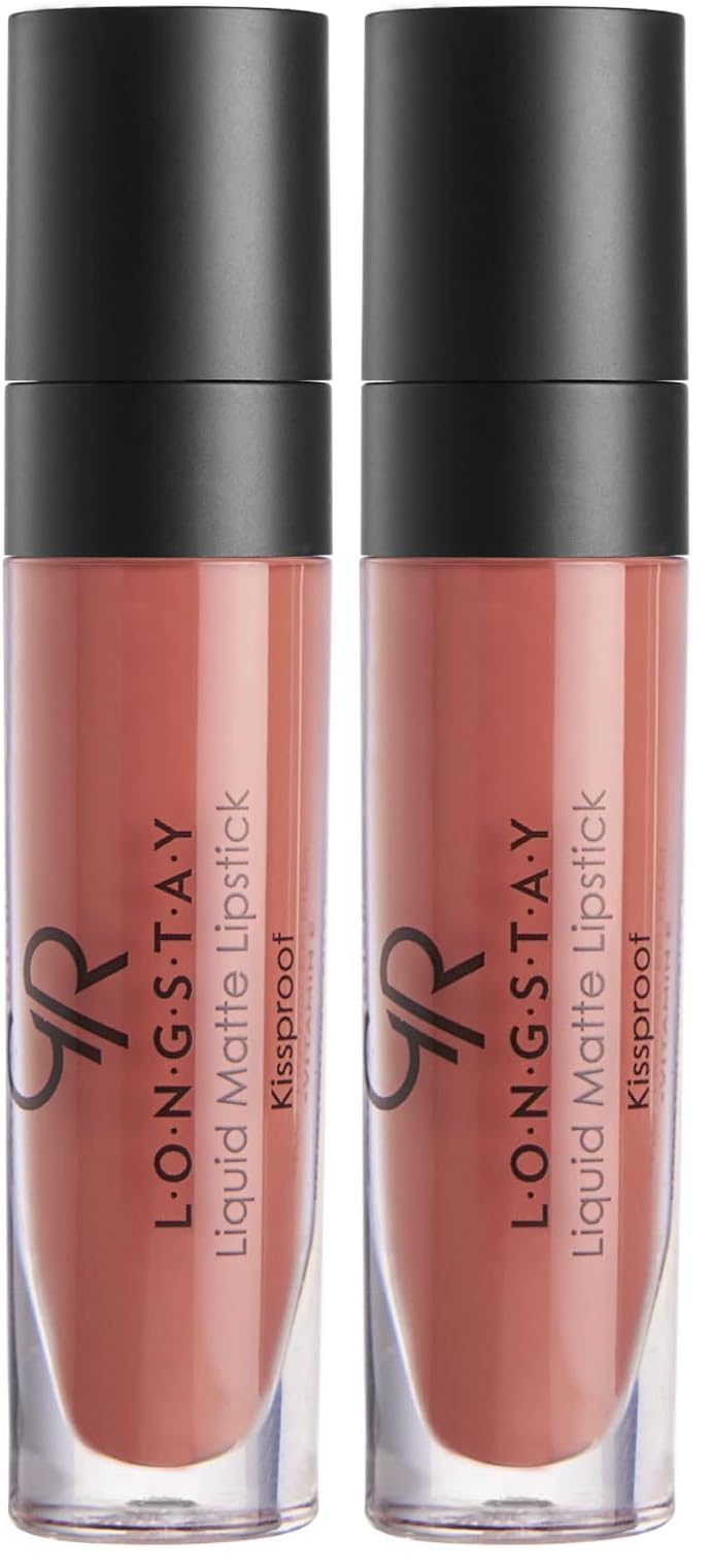 Golden Rose Longstay Liquid Matte Lipstick No: 42 - Bulaşmayan Kalıcı Likit Mat Ruj (2 paketi)