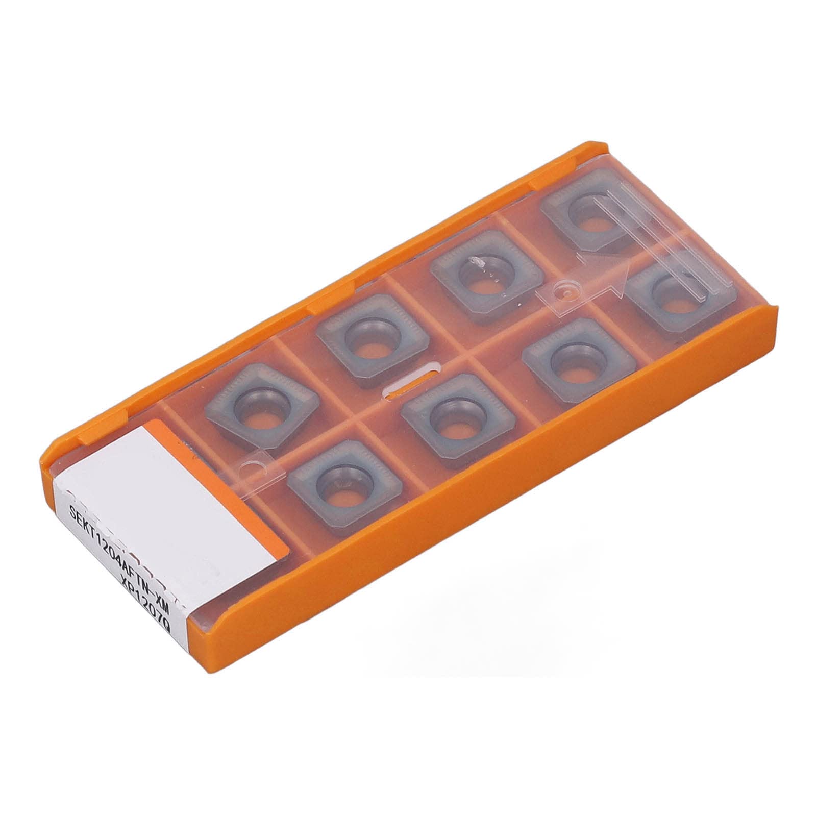Yosoo Health Gear Płytki z Węglika Powlekanego Płytki Tokarskie SEKT1204AFTN XM 10 szt. Wielowarstwowe Frezarskie CNC dla Użytkowników Tokarek i Frezarek Praca na Stali Aluminium Odlew Miedzi Stop Ti