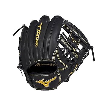 未使用 野球 グローブ Mizuno Amazon | Mizuno Pro GMP400JBK 限定版 野球グローブ 11.5インチ