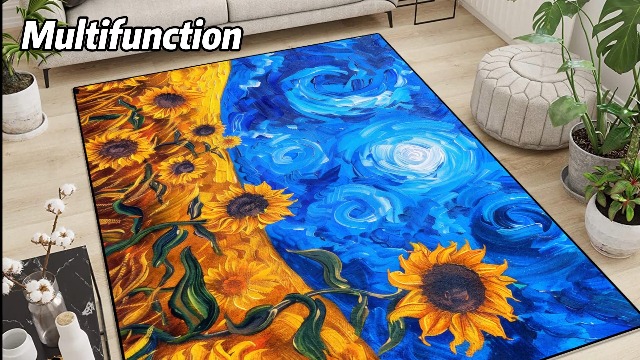 Tapete decorativo rectangular 91x61 cm Tyncki miniatura 7