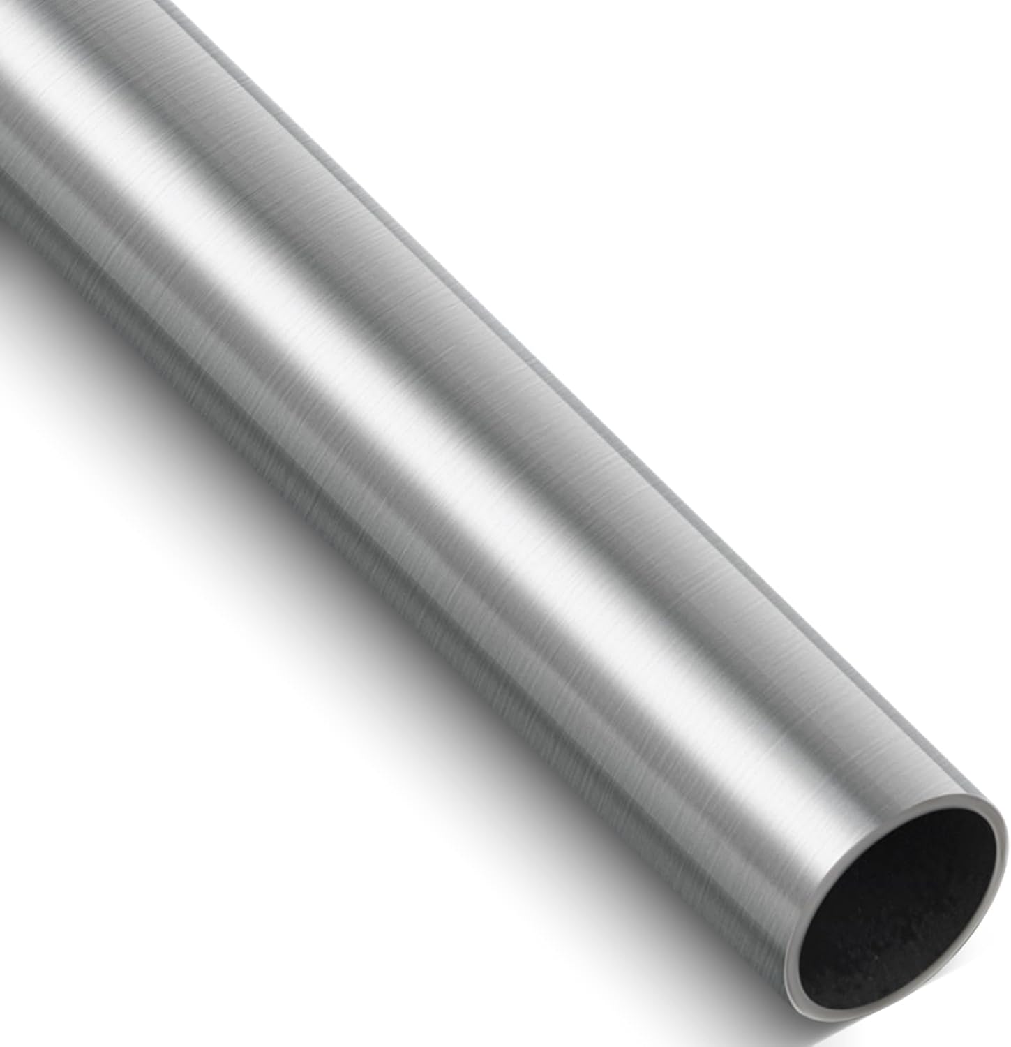 Hicarer 1-1/2" Od 0.06" Wall Thickness 2 Feet Length 304 Stainless Steel Tubing Round Metal Tube Pipe Stainless Steel Pipe Wall Weldable Tubing