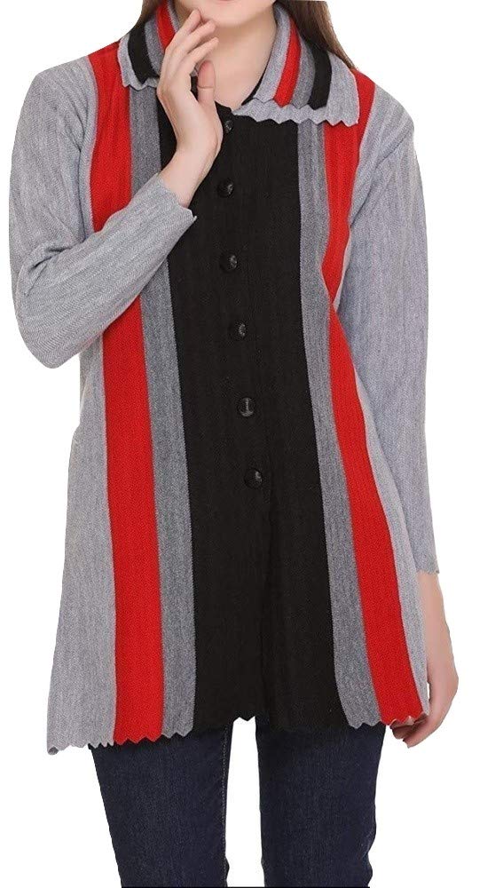LADY WILLINGTON Women’s Wool Round Neck Cardigan offers donot miss LADY WILLINGTON Women’s Wool Round Neck Cardigan offers donot miss