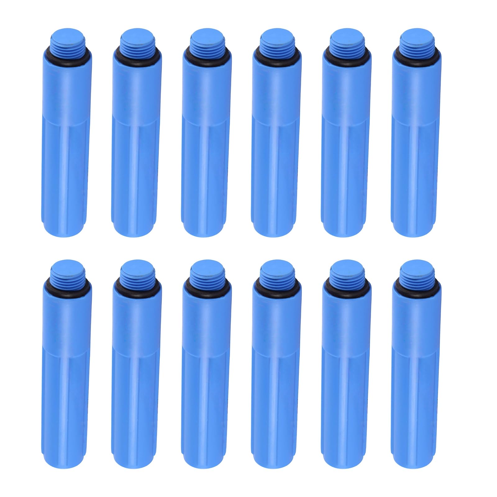 12Pack 1/2 Inch MNPT Bathroom Shower Tests Plugs Plumbing Maintenance Tests Outlet for Pipe Maintenance and Leak Detection Tasks Threaded Plug