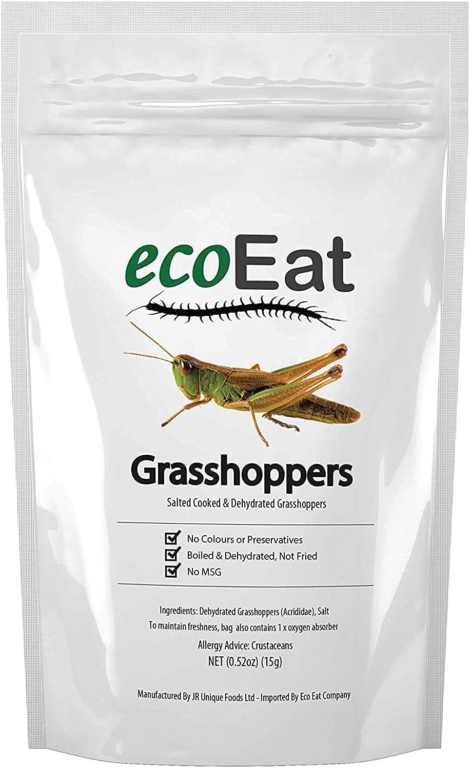Buy ecoEat Edible Bugs Dehydrated 15g Pack Edible