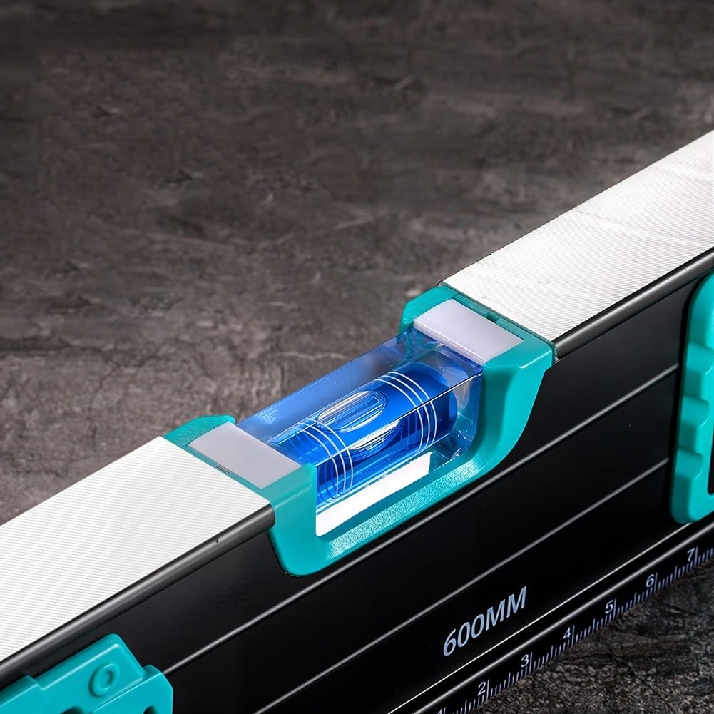 Regla de nivel digital de 300 mm, con pantalla LCD y medición de ángulo, 200/300/400 mm, material ABS, apagado automático, alerta de sonido para construcción e ingeniería