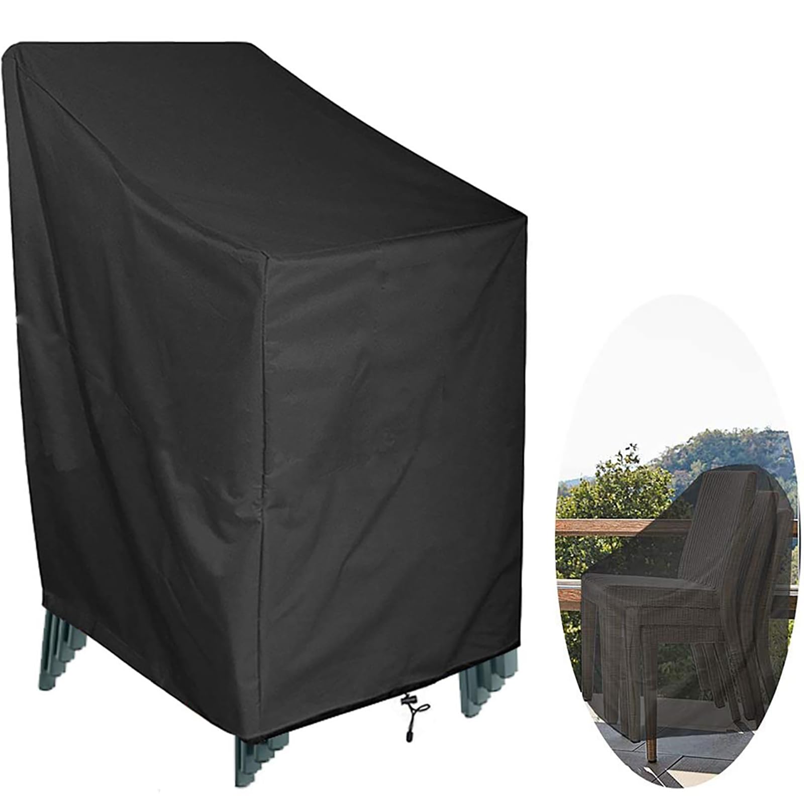 Housse Salon De Jardin,Tissu Oxford 420D Résistant Housses Mobilier