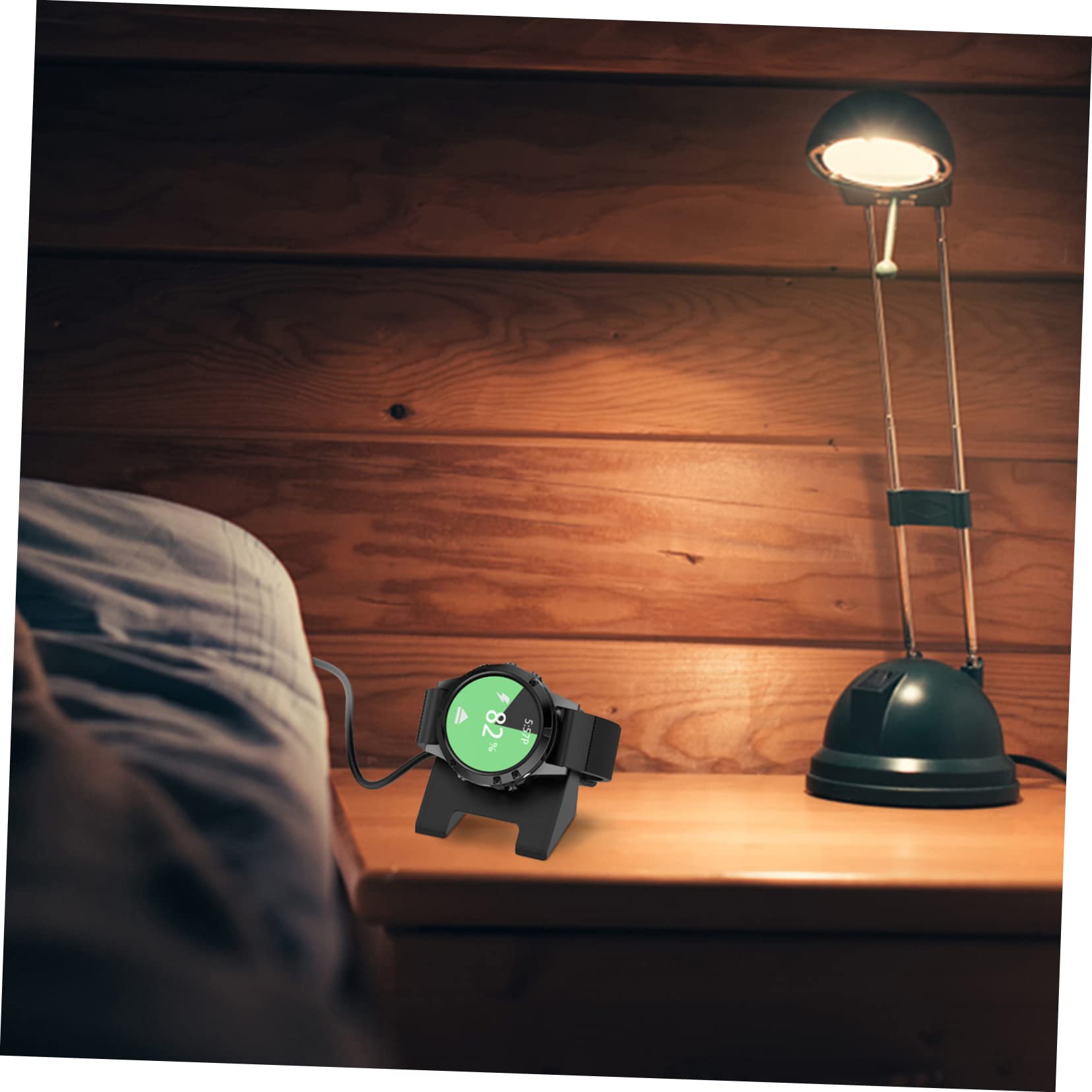 Uonlytech 3pezzi Caricabatterie Dock Per Smartwatch Stazione Di Ricarica Leggera e Resistente Design Compatto Per Uso Domestico e Viaggi