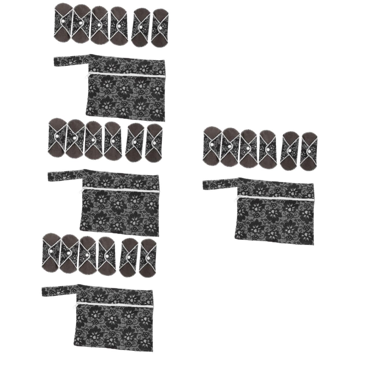 FOMIYES Costume De Filles Pièces ensemble de serviettes de tante femmes costume serviette hygiénique serviettes menstruelles tampon d'époque lavable coussin d'allaitement Tapis