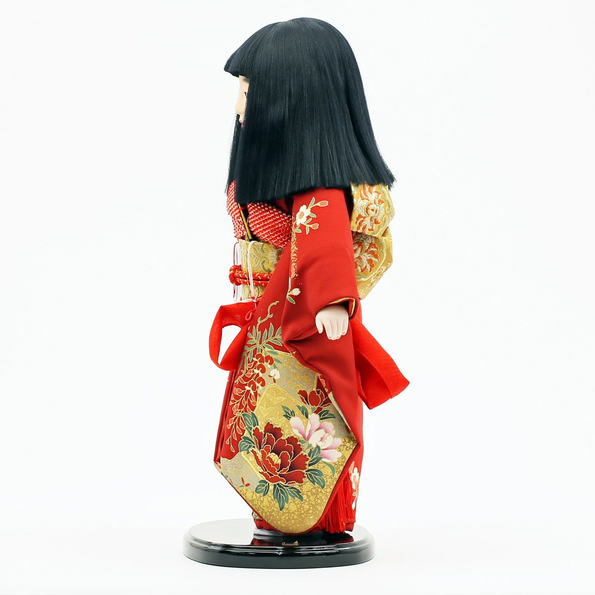 ソフトパープル 市松人形 ケース入り 高さ54㎝ SOUVENIR FOREIGNERS