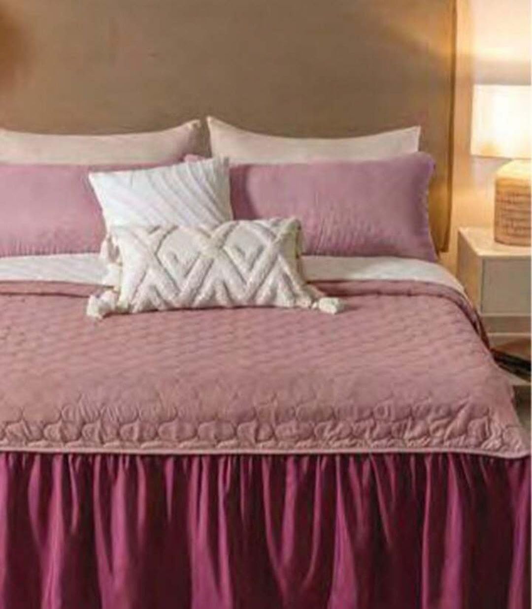 Scarlet Blossom Serenity King Size Reversible Bedspread