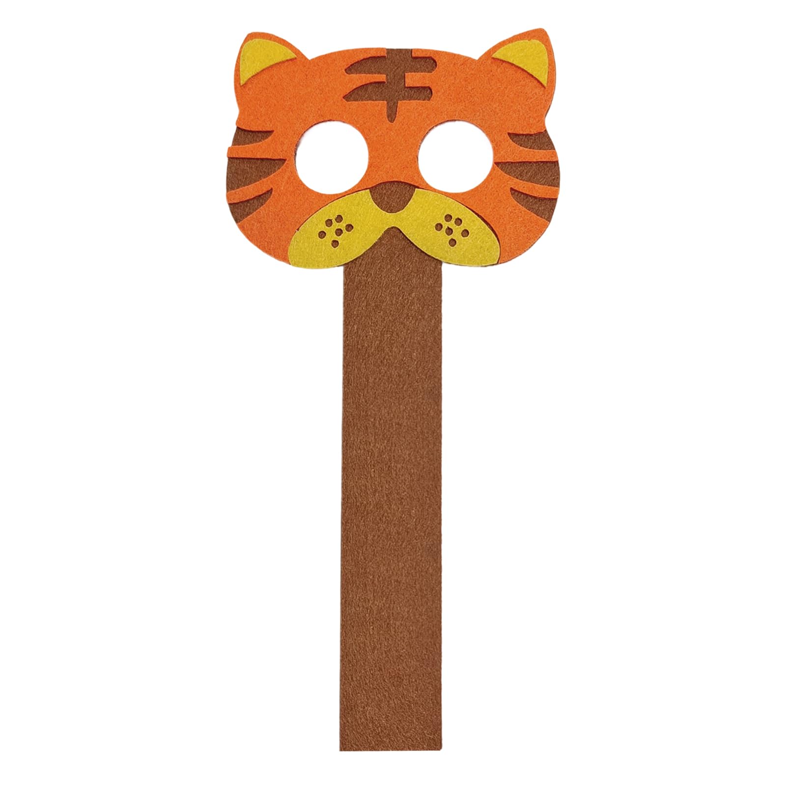 Jtnohx Animal Bookmarks, Tiger Book Marks, 8 Pcs Felt Book Page Markers, Reading Accessories for Book Lovers Students Teachers School Home Classroom
