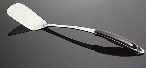 Uniware Utensilios de cocina de acero inoxidable de 13 pulgadas (espátula sólida)