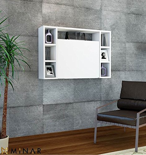 Bravo Melamine Desk - White, 60H X 90W 76D cm