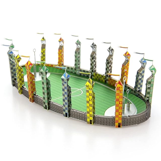 Metal Earth Puzzle 3D Pelota Quidditch Pitch. Rompecabezas de Metal de Harry Potter. Maquetas para Construir…