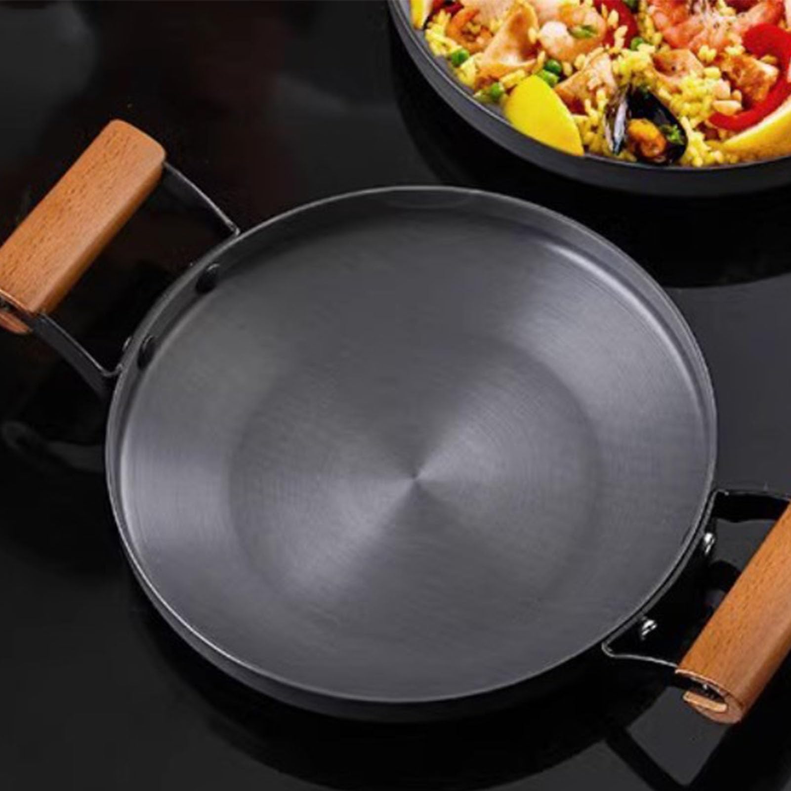 中型ノンスティック鍋 Amazon | ノンスティックロンドー鍋、多用途アルミニウム合金蒸しパン