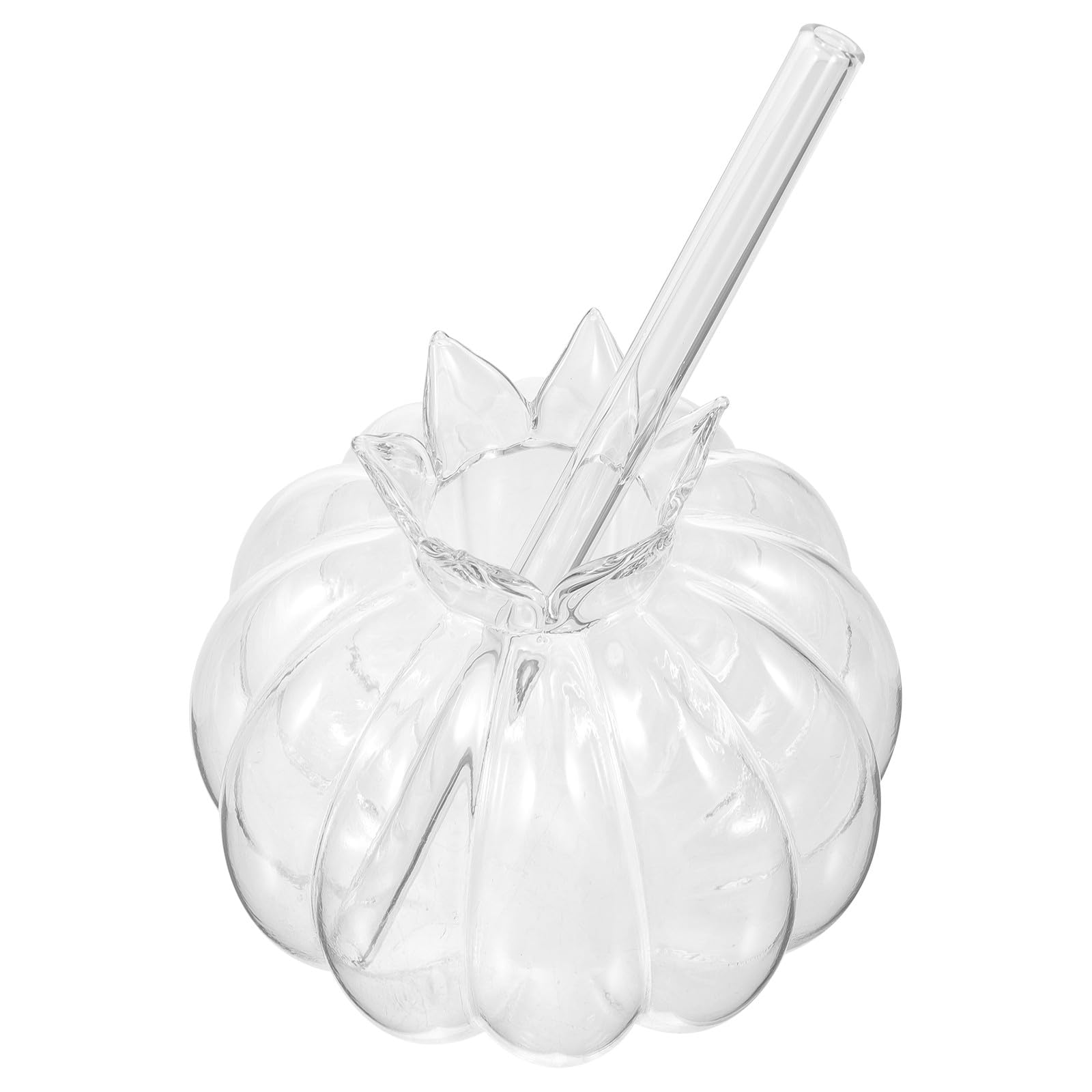Vaso de vidrio de 350ml estable antideslizante para evitar derrames en comidas