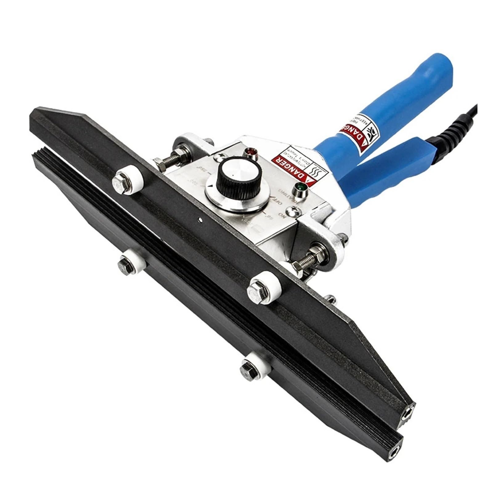 Selladora de impulso manual de 200-500 mm for bolsas de aluminio y papel kraft. Máquina selladora de impulsos térmicos.(500mm)