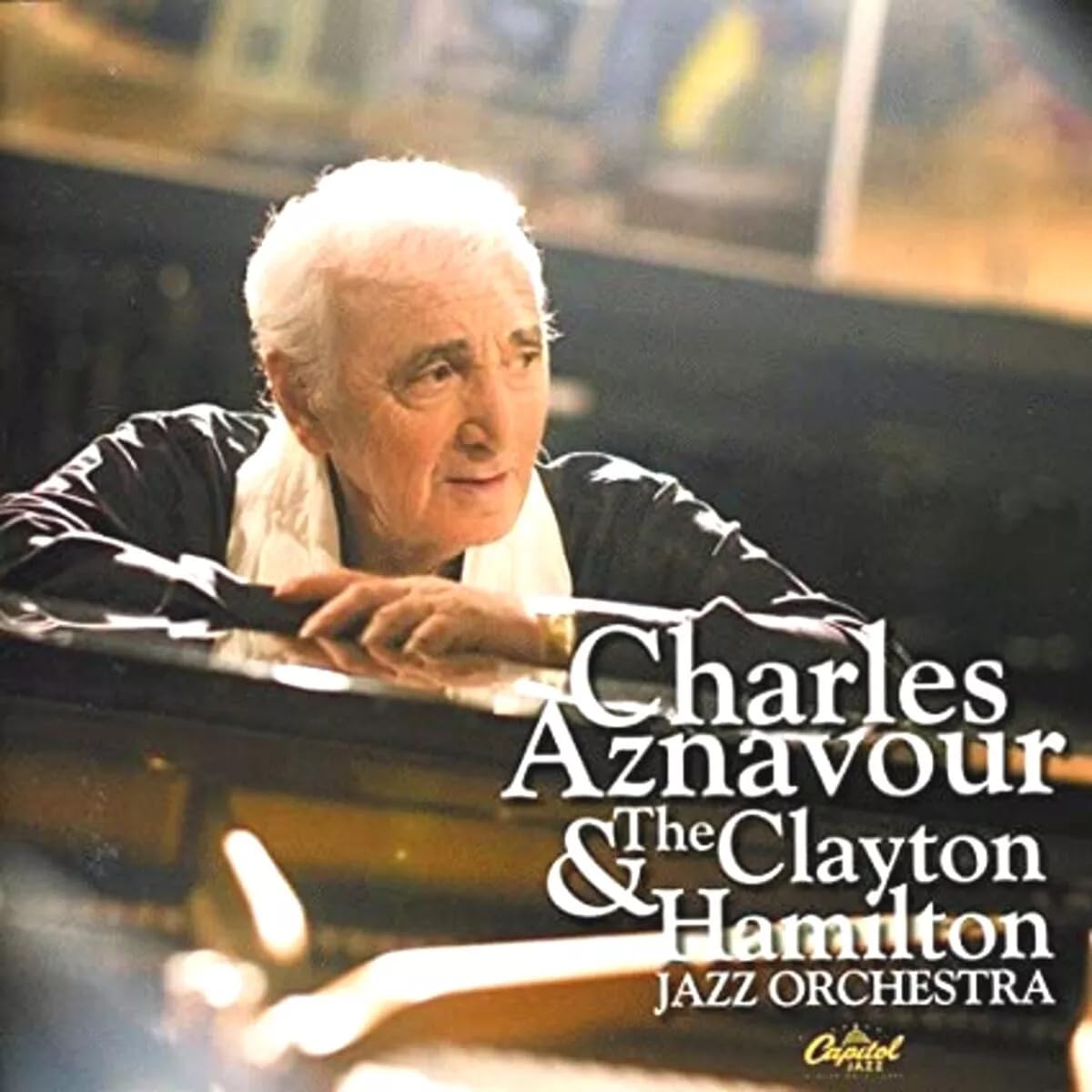 With the Clayton Hamilton Jazz Orchestra [Audio CD] Charles Aznavour; Clayton-Hamilton Jazz Orchestra; Clay Jenkins; Michele Richards; Ira Nepus; Christoph Luty; Sid Page; Jacky Terrasson; James Ford; Neel Hammond; Jeff Clayton; Sal Cracchiolo; Graham Dechter; Mario de Le n; Tom Peterson; Tamir Hendelman; Scotty Barnhart; Joel Pargman; Jeff Hamilton; John Clayton; Jon Papenbrook; Ron Clark; Ronald Clark; Bijon Watson; George Bohanon; Gilbert Castellanos; Gil Romero; Ryan Porter; Rickey Woodard; Rickey Woodward; Lee Callet; Ana Landauer; Keith Fiddmont; Tiffany Yi Hu; Yelena Yegorian; Yelena Yegoryan; Josefina Vergara; Charles Owens and Fumiko Wellington