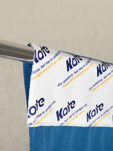 Miniatura 5 de Kate - Telón de fondo para retrato, azul sólido, para estudio de fotografía, de 6 x 9 pies