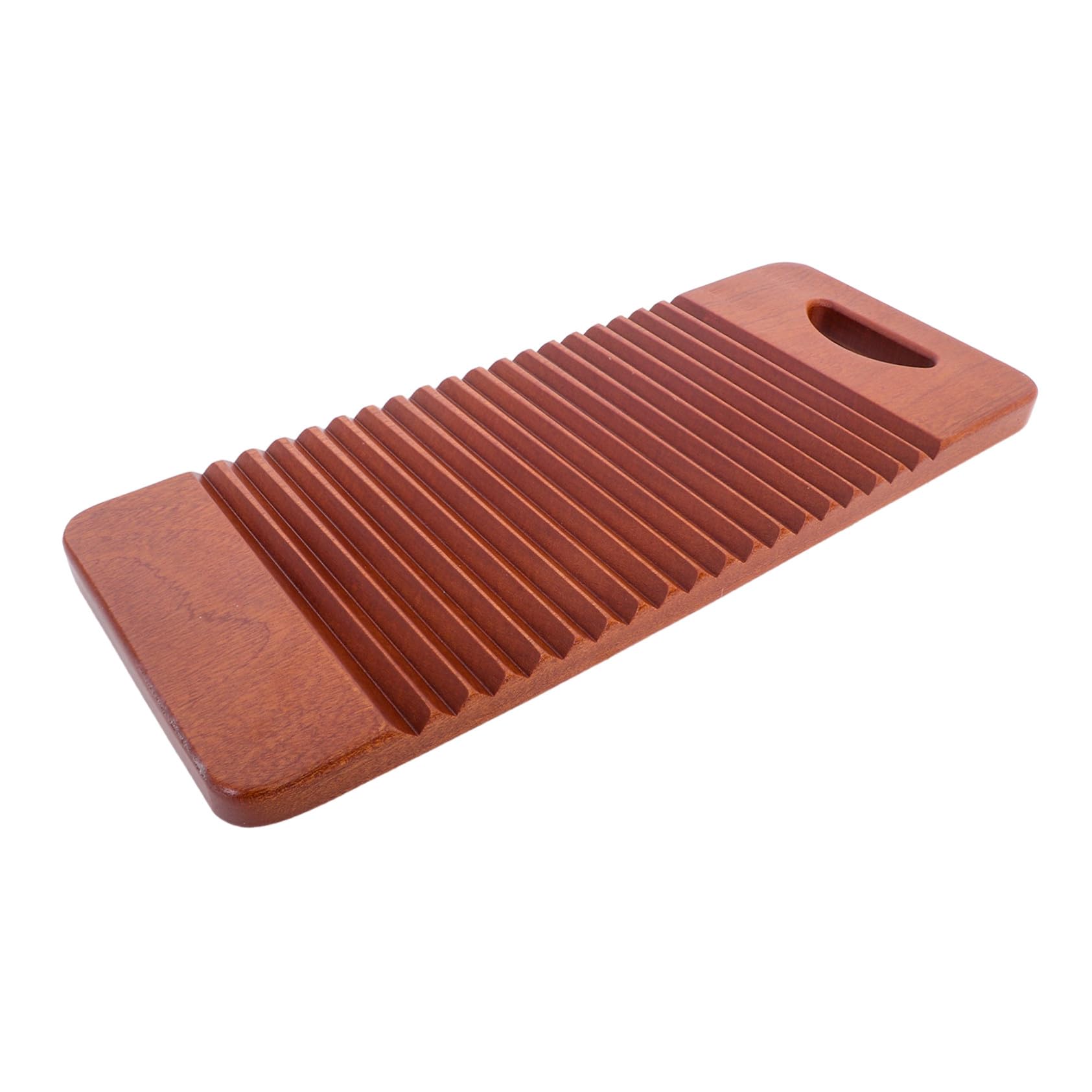 COLLBATH Tabla de Lavar de Madera Artesanal para Ropa Superficie sin Astillas para Lavandería Casa Herramienta Práctica y Decorativa para Lavado Manual